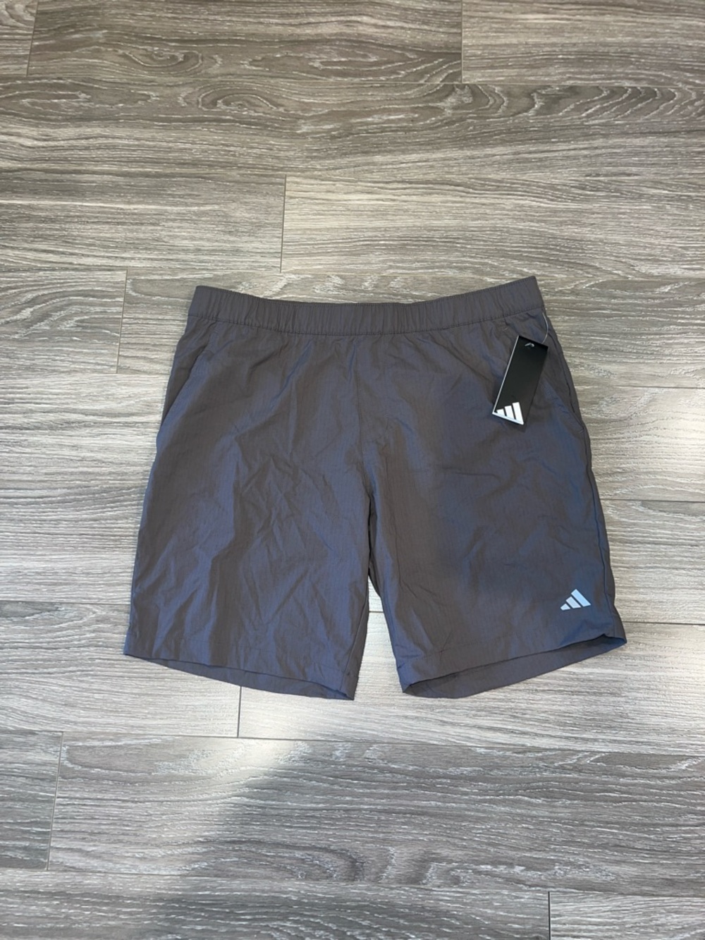 adidas Men’s Charcoal Athletic Shorts Ripstop